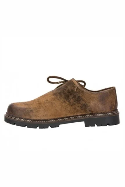 German Lederhosen Shoes for Men Clean Brown.webp