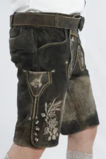 Premium German Lederhosen Men Black Rust G.webp
