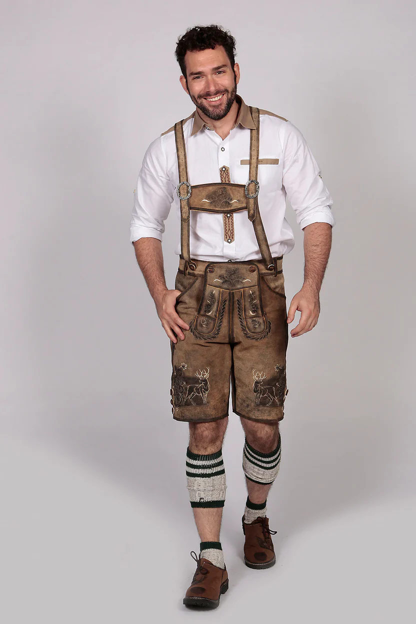Trachten Short Lederhosen Shaded Wild Brown 1.webp Trachten Short Lederhosen Shaded Wild Brown 1.webp